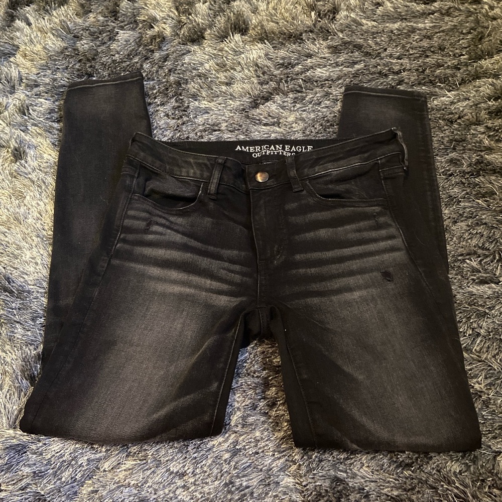 American Eagle Outfitters Acid Wash Jeggings